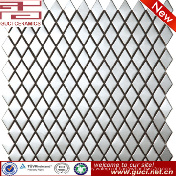 Parallel to the square stainless steel mosaic tile for wall design